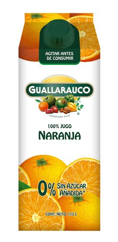 jugo naranja guallarauco